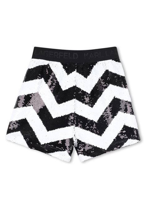 Shorts in paillettes KARL LAGERFELD KIDS | Z30591M41